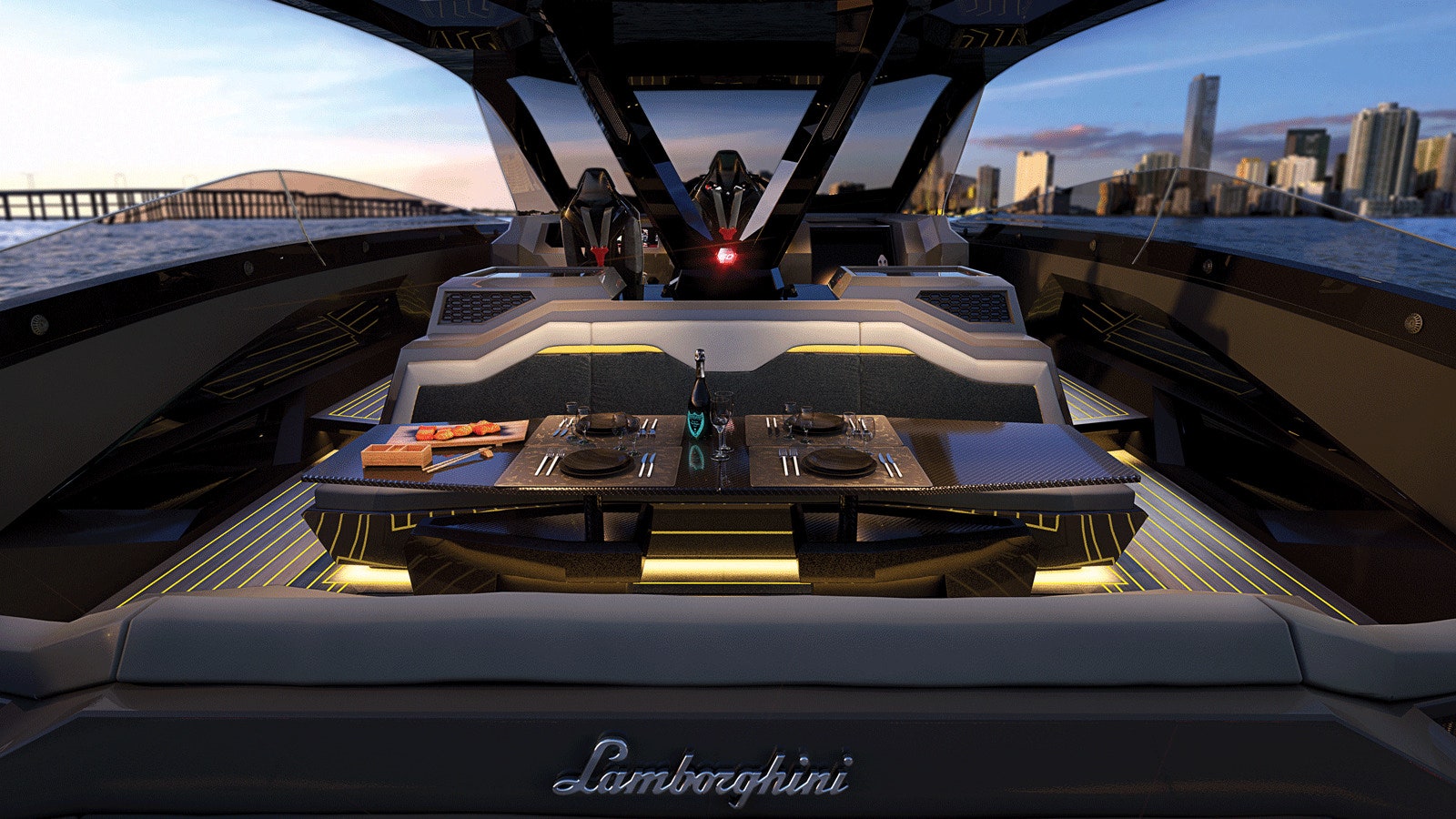 Lamborghini Yacht exprience