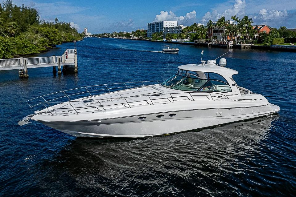 Yacht In Miami, Florida